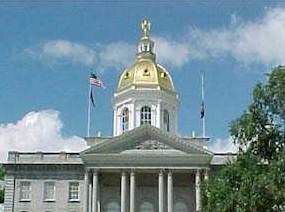 New Hampshire State House in Concord.